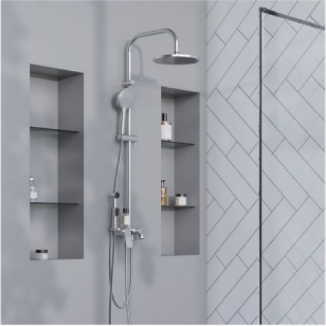 Душевая система с гигиеническим душем Damixa Jupiter 977770000 хром - фото 7