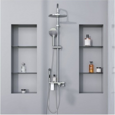 Душевая система с гигиеническим душем Damixa Jupiter 977770000 хром - фото 8