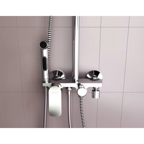 Душевая система с гигиеническим душем Damixa Jupiter 977770000 хром - фото 9