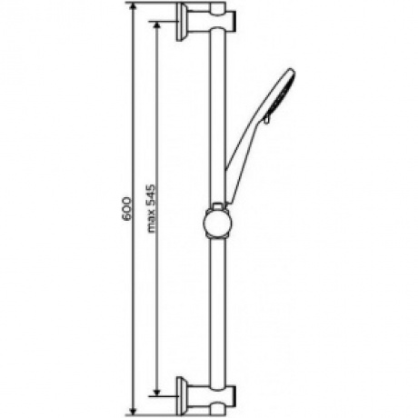 Душевой комплект Dorff Logic NEW D0103030SS хром - фото 6