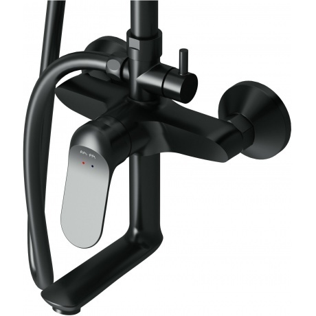 Душевая система AM.PM Sunny F0785C922 черный - фото 2