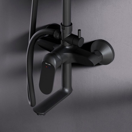 Душевая система AM.PM Sunny F0785C922 черный - фото 8