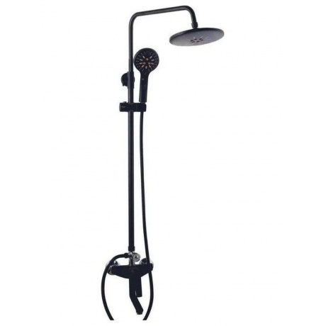Душевая система FASHUN черная (A2481-7)