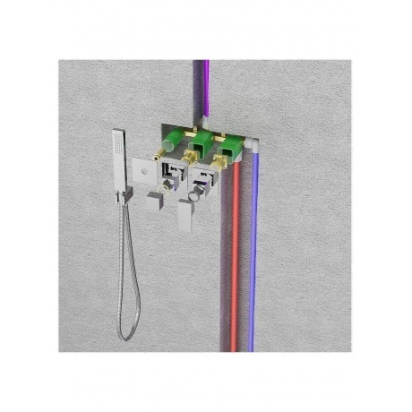 Душевая система встроенная Timo Selene хром (SX-2129/00SM) - фото 5