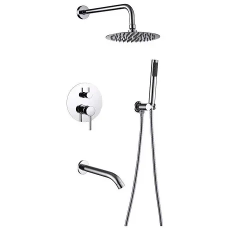 Душевая система ПСМ-Профсан с тропическим душем встраиваемая тип...