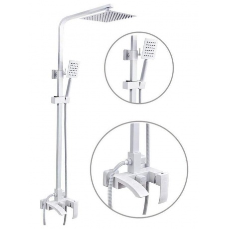 Душевая система FASHUN (A52418-8) белый