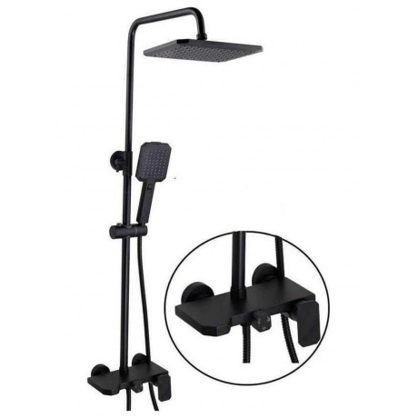 Душевая система FASHUN (A52424-7) черный