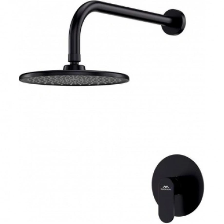 Душевая система FASHUN встраиваемая чёрная (A7185-7)