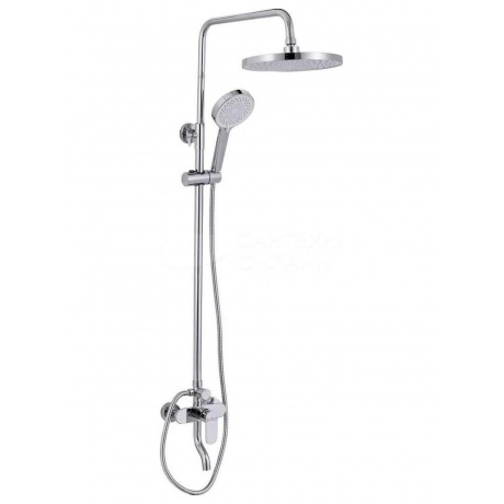 Душевая система FASHUN с изливом хром (A2485)