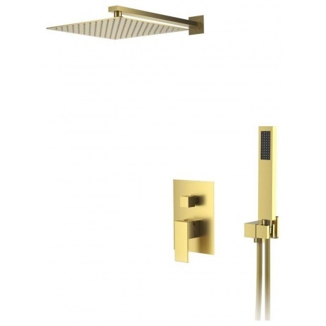Душевая система для душа DK встраиваемая матовое золото Bayern.L...