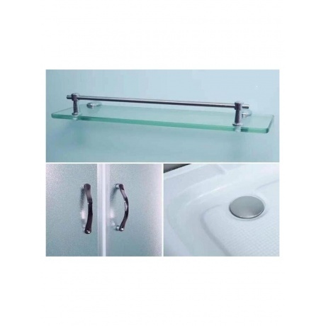 Душевая кабина Timo eco 120*80*215  (TE-0702L) - фото 9