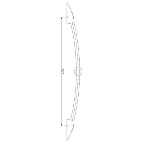 Душевая штанга Haiba хром (HB8004) - фото 2