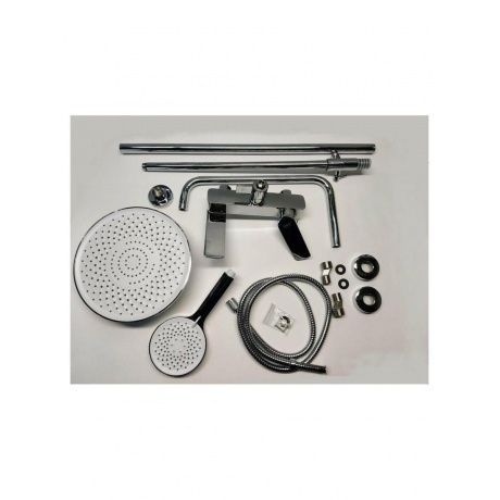 Душевая стойка HAIBA со смесителем 3 режима хром (HB24816) - фото 4