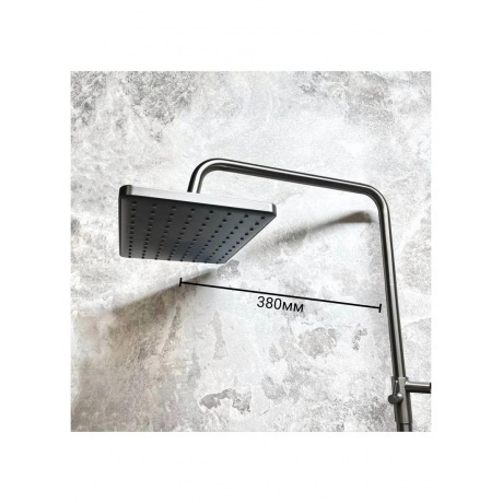 Душевая система Haiba оружейная сталь (HB24639-3) - фото 9