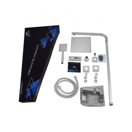 Душевая система FASHUN с тропическим и ручным душем (A52417C) - фото 2