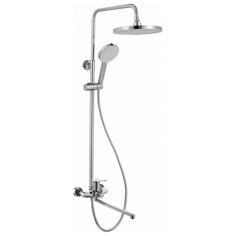 Душевая система FASHUN с тропическим и ручным душем (A2487)