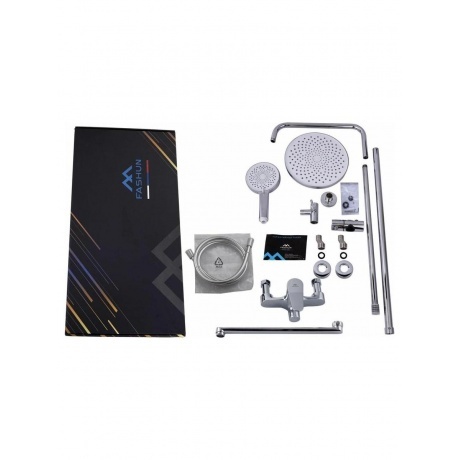 Душевая система FASHUN с тропическим и ручным душем (A2487) - фото 4