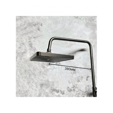 Душевая система HAIBA оружейная сталь (HB24575-3) - фото 10