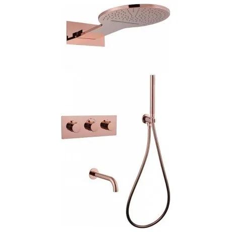 Душевая система ABBER Wasser Kreis AF8150RG роз. золото уцененны...