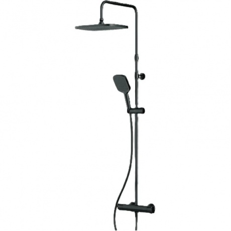 Душевая система с термостатом AM.PM Func F078F422, черный - фото 1
