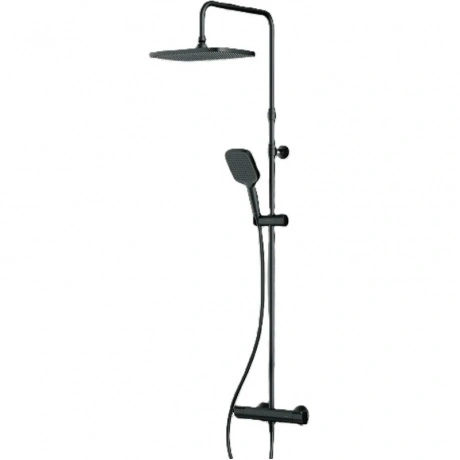 Душевая система с термостатом AM.PM Func F078F422, черный