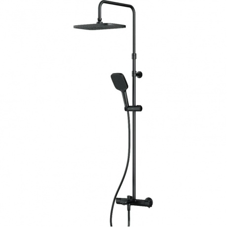 Душевая система с термостатом AM.PM Func F078F522, черный - фото 1