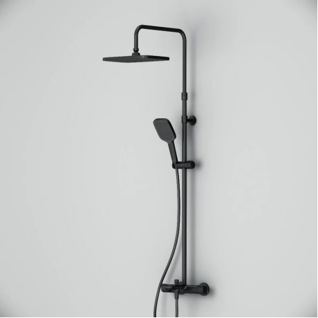 Душевая система с термостатом AM.PM Func F078F522, черный - фото 10
