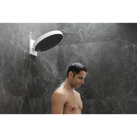 Верхний душ Hansgrohe Rainfinity 26234700 матовый белый - фото 3