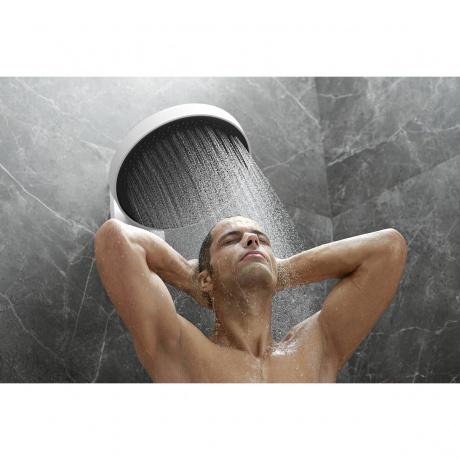 Верхний душ Hansgrohe Rainfinity 26234700 матовый белый - фото 5