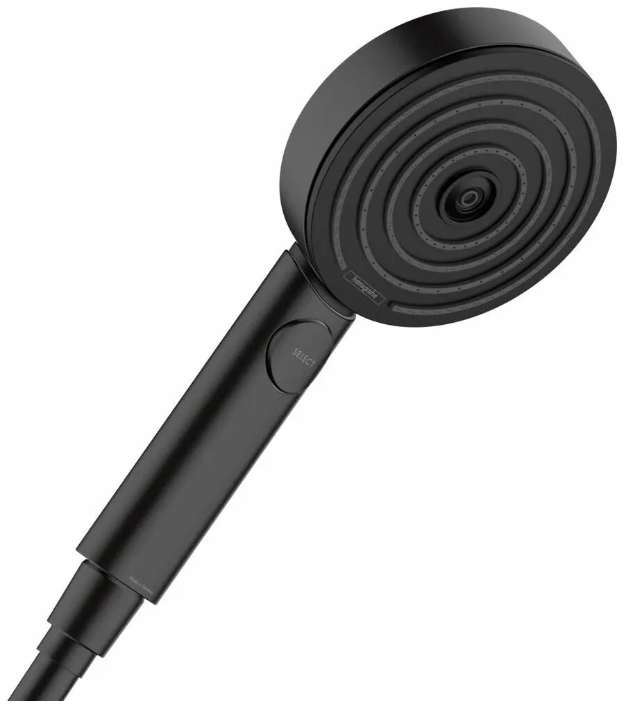 Душ ручной Hansgrohe Pulsify 3jet Relax 24110670, матовый черный - фото 1