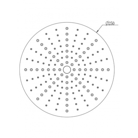 Лейка для верхнего душа (1 режим) Savol (SK-DP10) - фото 4