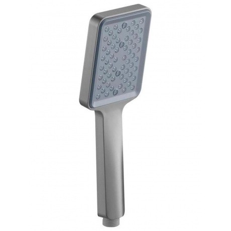 Лейка ручная душевая FASHUN прямоугольная сатин/св.серый (N024)