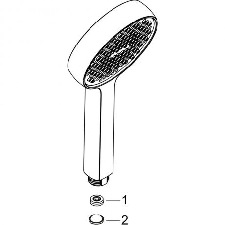 Лейка для душа Hansgrohe Activera Select S 28032000 хром - фото 3