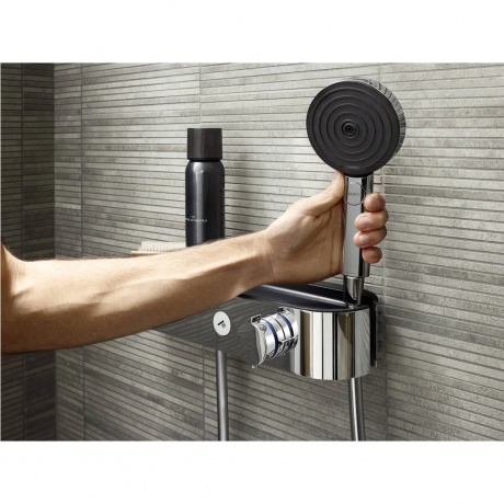 Лейка для душа Hansgrohe Pulsify 24111000 хром - фото 4
