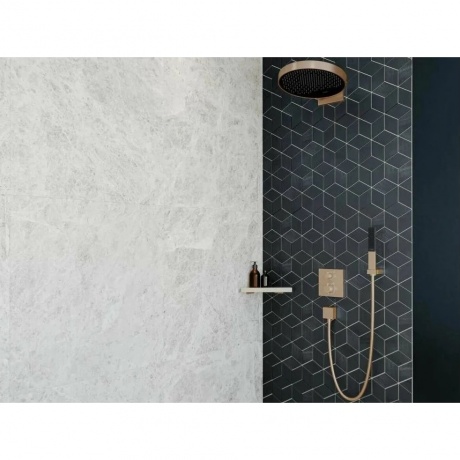 Лейка для душа Hansgrohe Rainfinity 100 Baton 26866140 бронза - фото 5