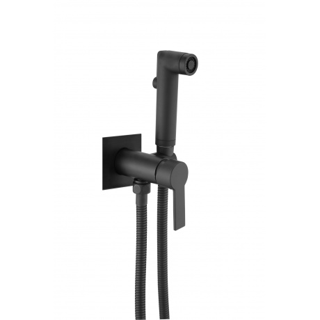 Смеситель скрытого монтажа ESKO с гигиеническим душем SMH06 Black 8790₽