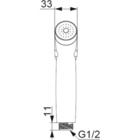 Гигиенический душ с держателем Damixa Гигиенический 760550100 хром - фото 4