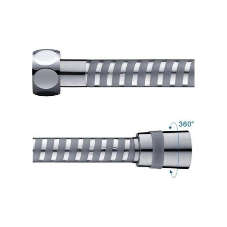 Шланг PVC(ПВХ) армированный Haiba серебристый (HB44-1) - фото 2