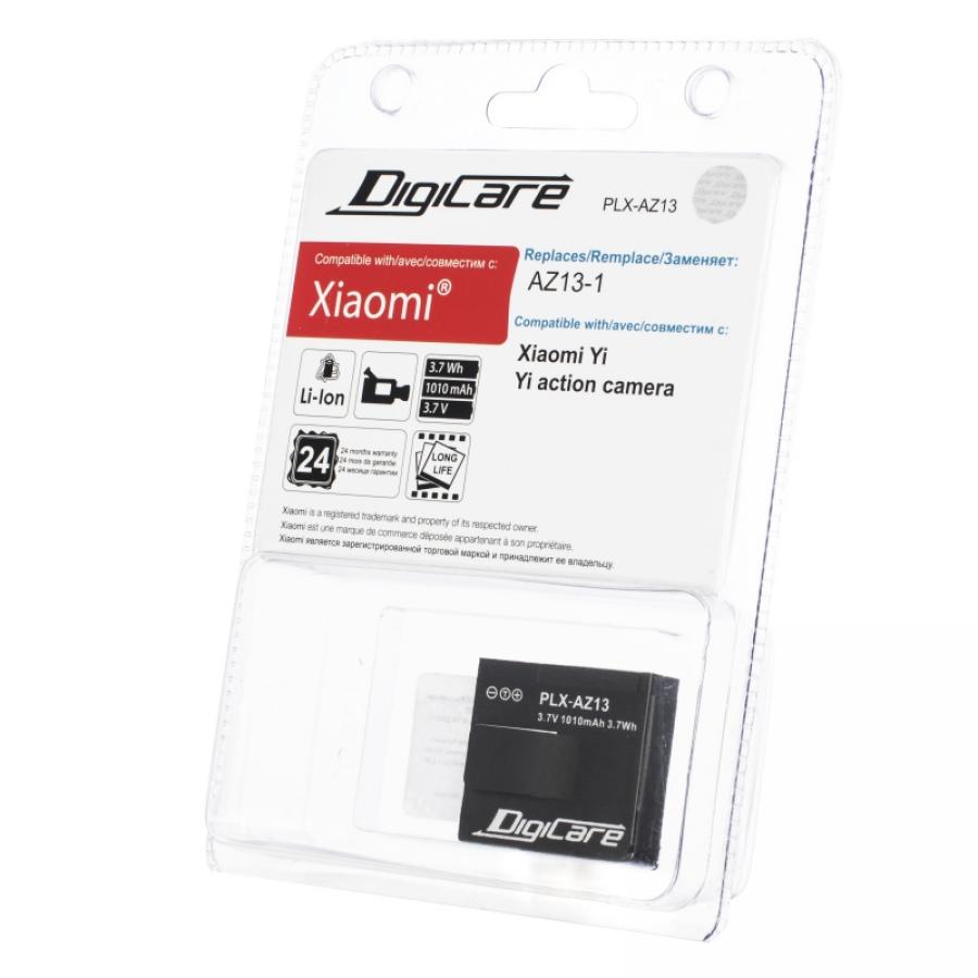 Аккумулятор DigiCare PLX-AZ13 / AZ13-1 для Xiaomi Yi аккумуляторная батарея pitatel bt 1010 для acer 4ur18650f 2 qc140 cgr b 423ae