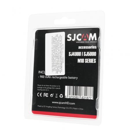 Аккумулятор для экшн камер SJCAM SJ4000/5000/M10 серии. - фото 4