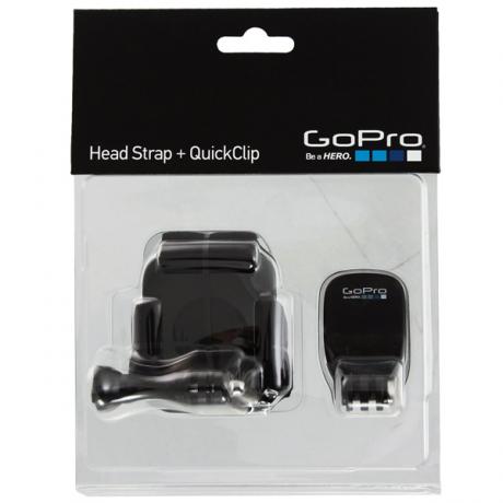Крепление на голову + клипса GoPro Headstrap + QuickClip (ACHOM-001) - фото 5