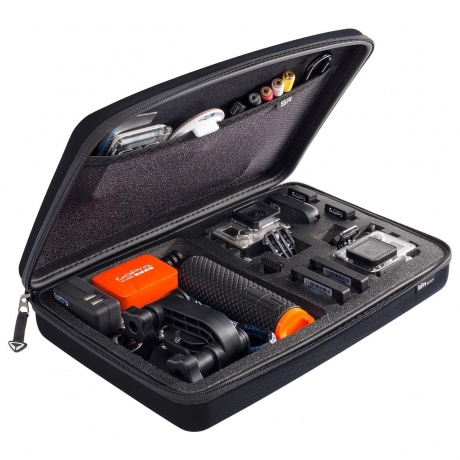 Кейс для камеры и аксессуаров большой SP POV Case GoPro-Edition3.0  black - фото 2