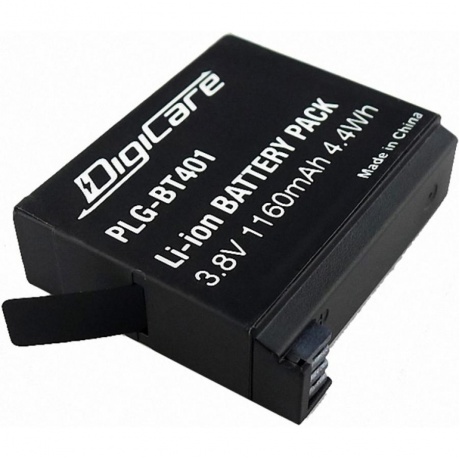 Аккумулятор DigiCare PLG-BT401 / для GoPro AHDBT-401 уцененный - фото 1