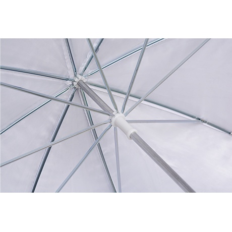 Зонт комбинированный Prolike SU-04 черный/серебристый 100см - фото 7