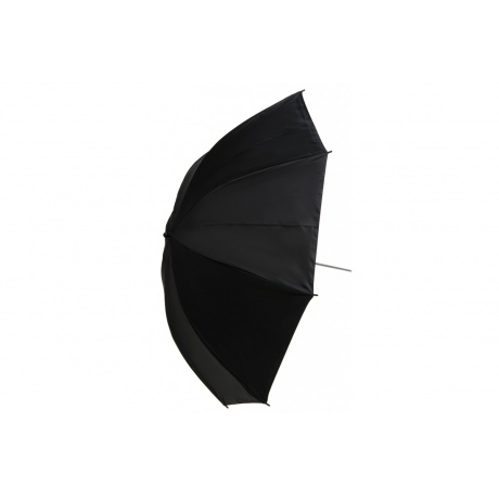 Зонт комбинированный Prolike SU-04 черный/серебристый 84см - фото 2