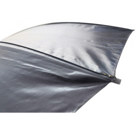 Зонт комбинированный Raylab SU-04 золотистый/серебристый 100см - фото 5