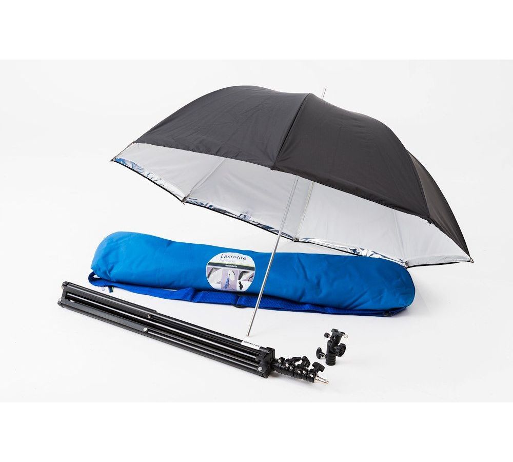 Комплект Lastolite UmbrellaKit LL LU2474F (зонт 99см + стойка + держатель 2422 Tilthead Shoe)