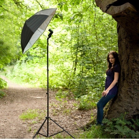 Зонт-отражатель Lastolite PVC Umbrella LL LU4512F 100см белый - фото 2