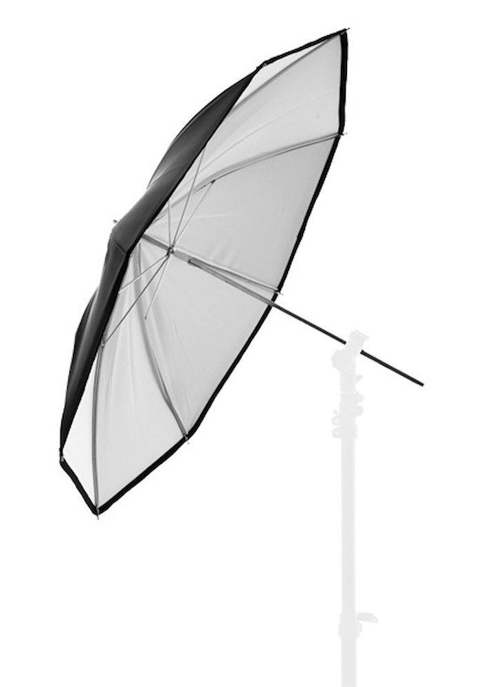 фотозонт lastolite 100cm umbrella 4531 silver white Зонт-отражатель Lastolite PVC Umbrella LL LU4512F 100см белый