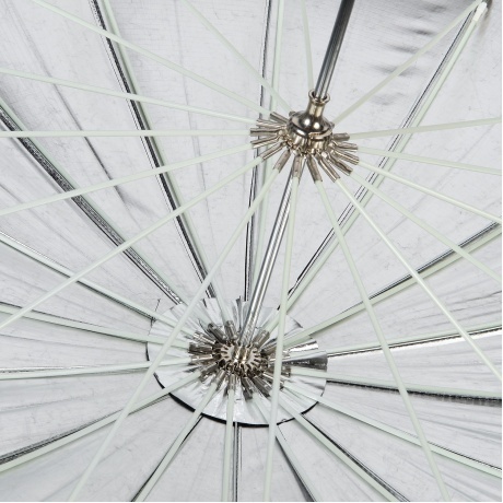 Зонт Godox UB-L3 185см серебро/черный - фото 2